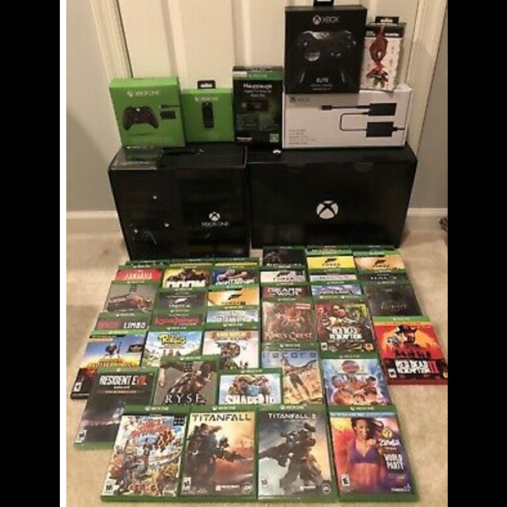 Xbox and games with a headset